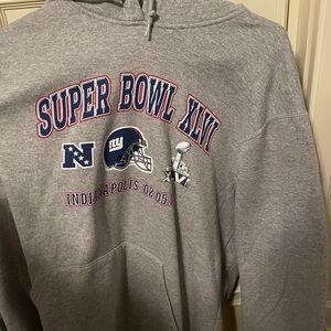 New York Giants football sweatshirt/hoodie